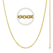 Afbeelding in Gallery-weergave laden, Necklace 100 cm (3mm) met logo Ketting iXXXi Goud AAAndacht