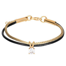 Afbeelding in Gallery-weergave laden, Armband Stone Leather Armband iXXXi AAAndacht