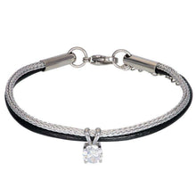 Afbeelding in Gallery-weergave laden, Armband Stone Leather Armband iXXXi AAAndacht