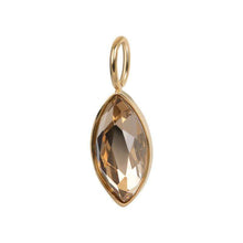 Afbeelding in Gallery-weergave laden, Charm Royal Diamond Charm iXXXi Gold / Topaz AAAndacht