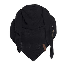 Afbeelding in Gallery-weergave laden, Coco Omslagdoek Zwart Omslagdoek Knit Factory AAAndacht