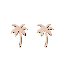 Afbeelding in Gallery-weergave laden, Ear studs palm tree - iXXXi - Oorbellen Oorbellen iXXXi Rosé AAAndacht
