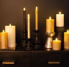 Afbeelding in Gallery-weergave laden, Stomp Kaars - Goud - 7.5 x 15 cm