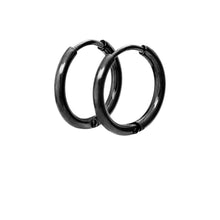 Afbeelding in Gallery-weergave laden, Hoops 15mm - iXXXi Oorbellen iXXXi Black AAAndacht