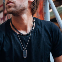 Afbeelding in Gallery-weergave laden, Dog Tag Leather - iXXXi MEN - Hanger Zwart