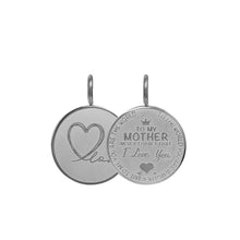 Afbeelding in Gallery-weergave laden, Mother Love - iXXXi - Hanger - Small Charm iXXXi Silver AAAndacht