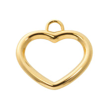 Afbeelding in Gallery-weergave laden, Open Heart Charm iXXXi Goud AAAndacht