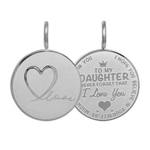 Afbeelding in Gallery-weergave laden, Pendant Daughter Love - iXXXi - Hanger - Small Charm iXXXi Silver AAAndacht