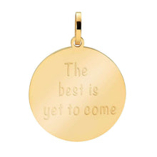 Afbeelding in Gallery-weergave laden, The Best Is Yet To Come - iXXXi - Hanger 38 mm Pendant iXXXi Goud AAAndacht