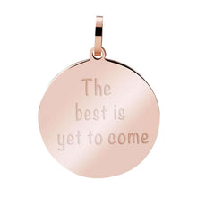 Afbeelding in Gallery-weergave laden, The Best Is Yet To Come - iXXXi - Hanger 38 mm Pendant iXXXi Rosé AAAndacht
