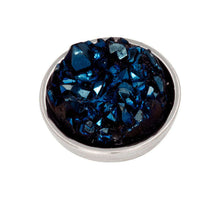 Afbeelding in Gallery-weergave laden, Top Part Drusy Dark Blue Top part iXXXi Zilver AAAndacht