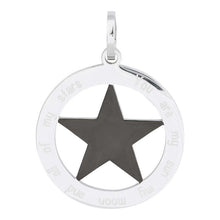 Afbeelding in Gallery-weergave laden, You are my sun ... Pendant iXXXi Zilver-Zwart AAAndacht