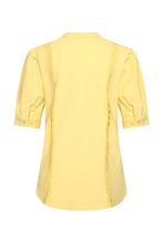 Afbeelding in Gallery-weergave laden, Ami - Mi Piace - Travelstof Shirt Kant - Lemon Yellow - 202828