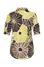Afbeelding in Gallery-weergave laden, Pien - Mi Piace - Travelstof Blouse - Desert Anomone Print Sweet Pea - 202270