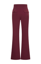 Afbeelding in Gallery-weergave laden, Bonded Daan - Mi Piace - Travelstof Broek - Burgundy - 202631
