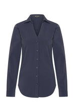Afbeelding in Gallery-weergave laden, Lian - Mi Piace - Travelstof Blouse - Dark Blue
