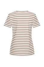 Afbeelding in Gallery-weergave laden, Meike - Mi Piace - Travelstof Shirt - Stripe Falcon/Off White - 202080