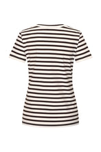 Afbeelding in Gallery-weergave laden, Meike - Mi Piace - Travelstof Shirt - Espresso/Off White - 202080