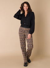 Afbeelding in Gallery-weergave laden, Fenna - IVY BEAU - Broek - Black/Multi-Colour - Sale
