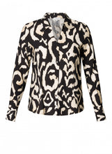 Afbeelding in Gallery-weergave laden, Riana - IVY BEAU - Blouse - Black/Multi-Colour
