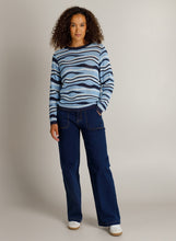 Afbeelding in Gallery-weergave laden, Hannah - IVY BEAU - Trui - Dark Blue/Multi-Colour