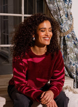 Afbeelding in Gallery-weergave laden, Marlou - IVY BEAU - Trui - Dark Wine Red/Multi-Colour