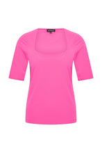 Afbeelding in Gallery-weergave laden, Maya - Mi Piace - Travelstof Shirt - Fuchsia
