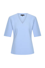 Afbeelding in Gallery-weergave laden, Evi - Mi Piace - Travelstof Shirt - Lavender Blue - 202271