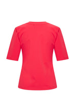 Afbeelding in Gallery-weergave laden, Evi - Mi Piace - Travelstof Shirt - Red - 202271