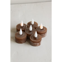 Afbeelding in Gallery-weergave laden, Led  - Theelichtjes - Donkerbruin-  2x4x4