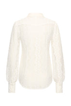 Afbeelding in Gallery-weergave laden, Saar - Mi Piace - Travelstof Blouse - 202352 - Off White
