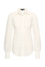 Afbeelding in Gallery-weergave laden, Saar - Mi Piace - Travelstof Blouse - 202352 - Off White
