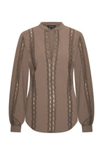 Afbeelding in Gallery-weergave laden, Ellen - Mi Piace - Travelstof Blouse - Falcon - 202776