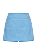 Afbeelding in Gallery-weergave laden, Essy - Mi Piace - Travelstof Skort Bonded - Denim Print - 202626
