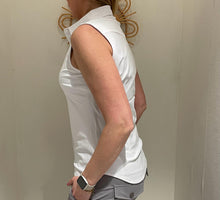 Afbeelding in Gallery-weergave laden, Steffi - Mi Piace - Travelstof Blouse - Wit - 202299