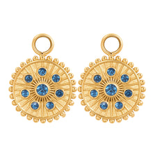 Afbeelding in Gallery-weergave laden, Midnight Capri Blue - iXXXi - Hoop Charms
