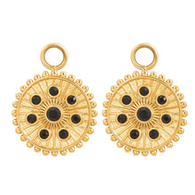 Afbeelding in Gallery-weergave laden, Midnight Black Diamond - iXXXi - Hoop Charms
