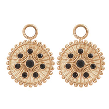 Afbeelding in Gallery-weergave laden, Midnight Black Diamond - iXXXi - Hoop Charms
