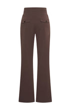 Afbeelding in Gallery-weergave laden, Bonded Daan - Mi Piace - Travelstof Broek - Espresso - 202631
