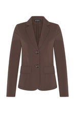 Afbeelding in Gallery-weergave laden, Livi - Mi Piace - Travelstof Blazer - Bruin
