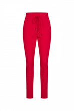 Afbeelding in Gallery-weergave laden, Bonded Danja - Mi Piace - Travelstof Broek - Red - 202632