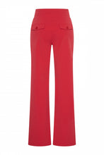 Afbeelding in Gallery-weergave laden, Bonded Daan - Mi Piace - Travelstof Broek - Red - 202631