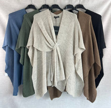 Afbeelding in Gallery-weergave laden, Poncho - Shawl - Brique
