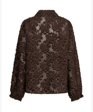 Afbeelding in Gallery-weergave laden, Fringes - Red Button - Blouse - Brown - SRB5010