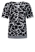 Afbeelding in Gallery-weergave laden, Phoenix - ZOSO - Travelstof Shirt - Print Zwart/wit
