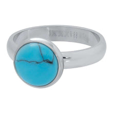 Afbeelding in Gallery-weergave laden, 1 Blue turquoise stone 12 mm - iXXXi - Vulring 4 mm Vulring 4mm iXXXi 17 / Silver AAAndacht