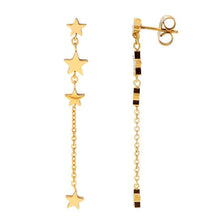 Afbeelding in Gallery-weergave laden, 4 Stars Dangle - iXXXi - Oorbellen Oorbellen iXXXi Gold AAAndacht
