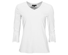 Afbeelding in Gallery-weergave laden, Anne - Mi Piace - Travelstof Shirt - Wit
