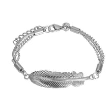 Afbeelding in Gallery-weergave laden, Armband Feather - Boho Collection Armband iXXXi Zilver AAAndacht