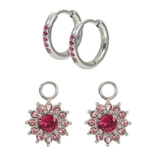 Afbeelding in Gallery-weergave laden, Lucia Hoops - iXXXi - Cadeau Set - Zilverkleurig- Fuchsia
